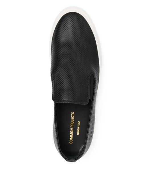 Sneakers Traforate di Common Projects in Black da Uomo