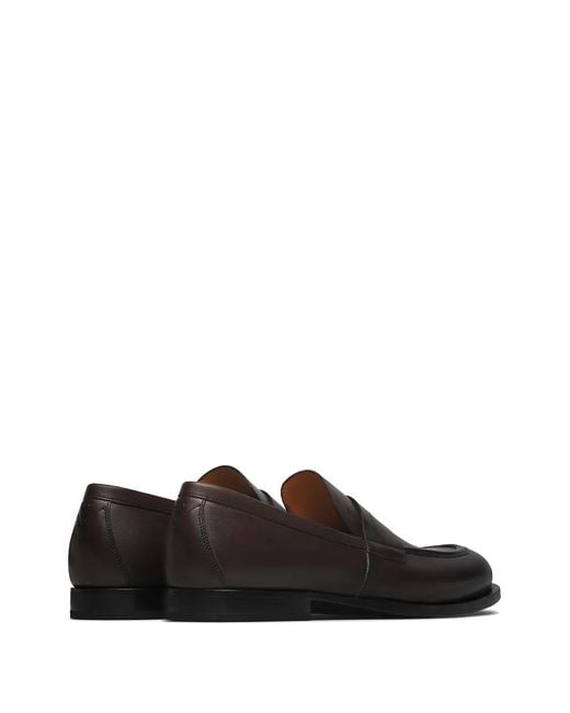 Fabi Black British Loafers for men