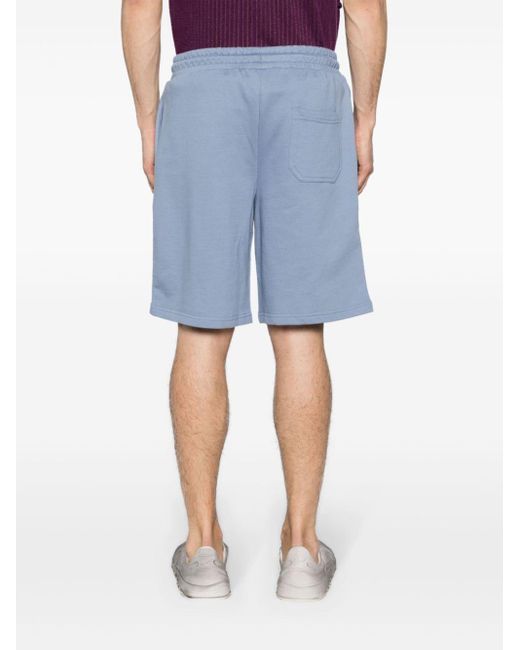 Daily Paper Blue R-type Jersey Shorts for men