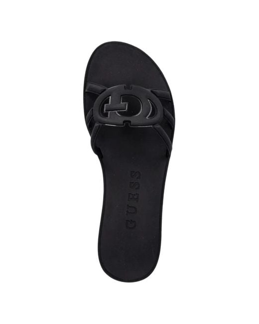 Guess White Elyho Sandals