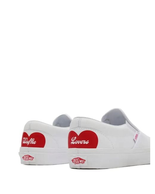 Vans White Classic Sneakers for men