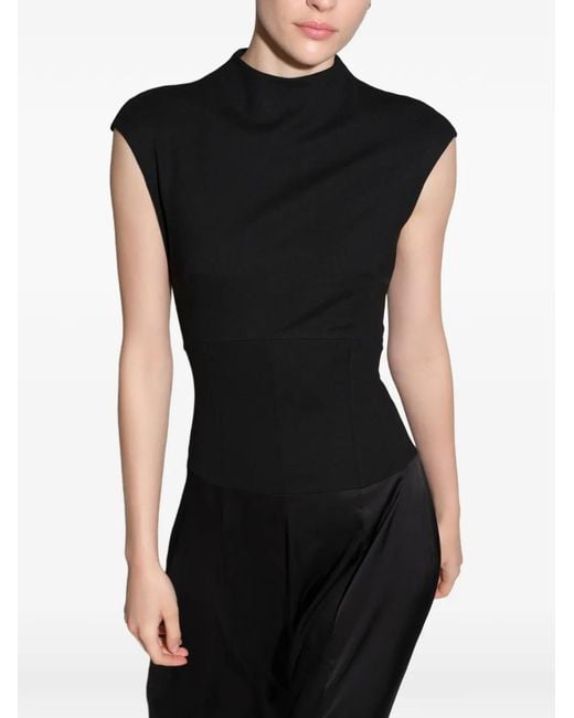MARCELLA Black Haru Midi Dress