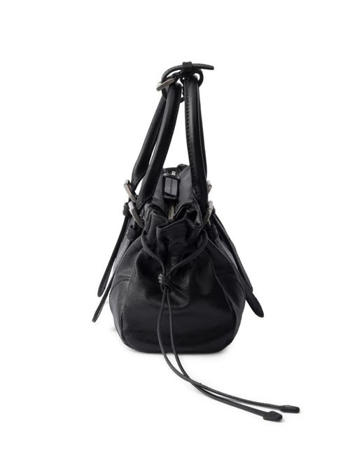Prada Black Bonnie Small Leather Bag