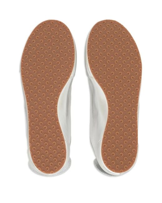 Baskets Ms Astra En Cuir À Effet Métallisé MARINE SERRE pour homme en coloris White