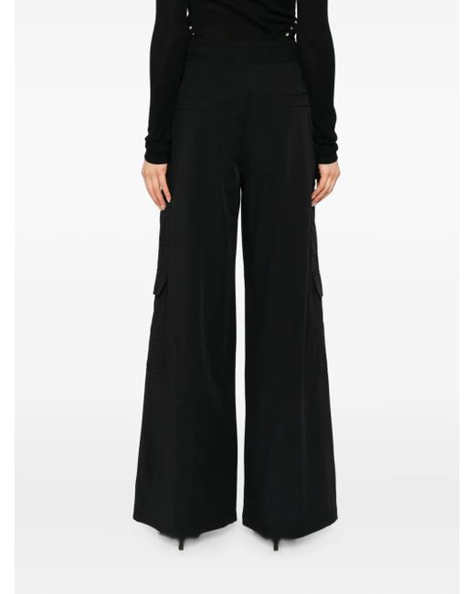 Thom Krom Elasticated-waistband Trousers Black