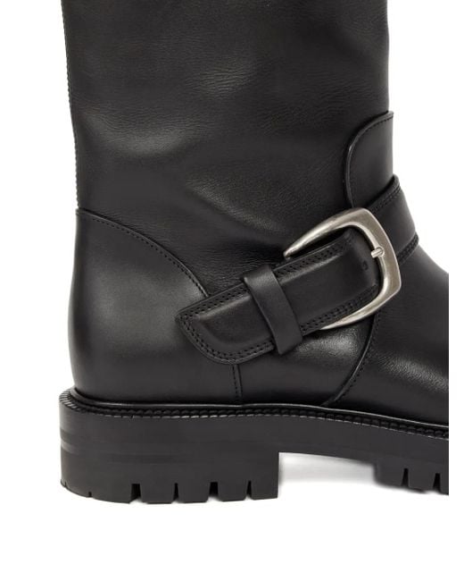 Maison Margiela Black Tabi County Knee Boots
