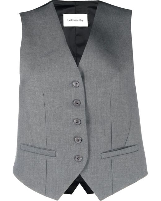 Gilet Gelso di Frankie Shop in Gray