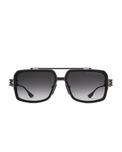 Dita Eyewear Black Lunettes De Soleil Hyperlux-1000 À Monture En Titane