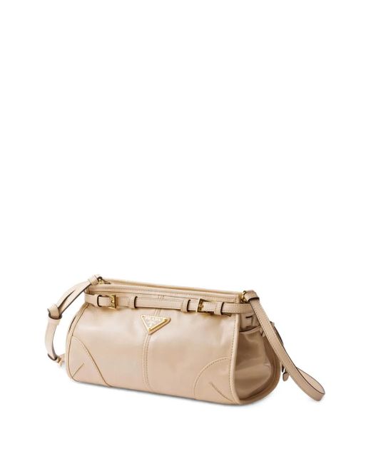 Prada Natural Small Bonnie Shoulder Bag