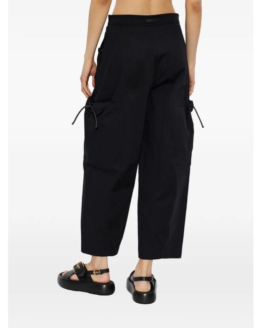 Max Mara Black Lepre Cargo Pants