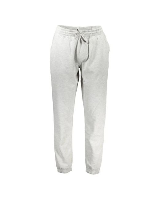 Vans Gray Pantalon De Jogging À Logo Imprimé for men