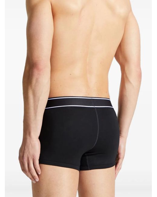 Manière De Voir Black L'Eiffel Boxers Pack Of Three for men