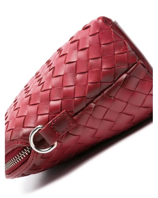 Dragon Diffusion Red Chunky Fellini Leather Shoulder Bag