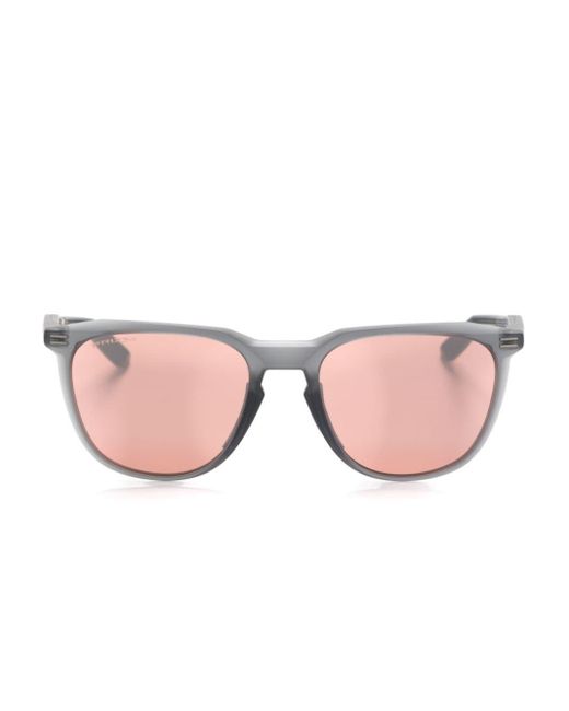 Oakley Pink Sonnenbrille mit eckigem Gestell