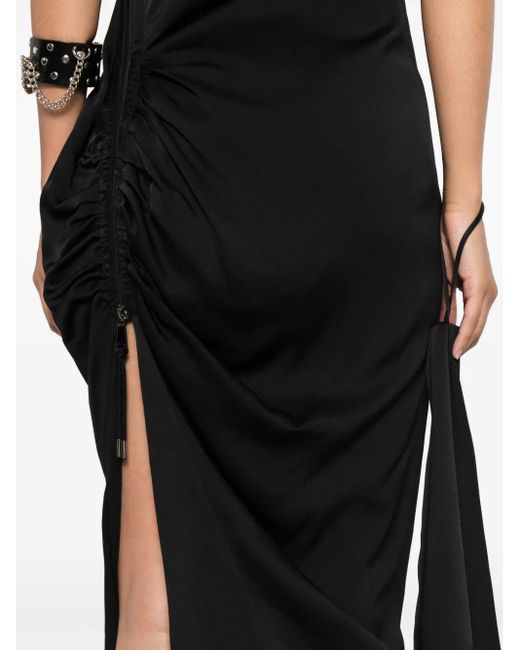 Vivienne Westwood ワンショルダー マキシドレス Black