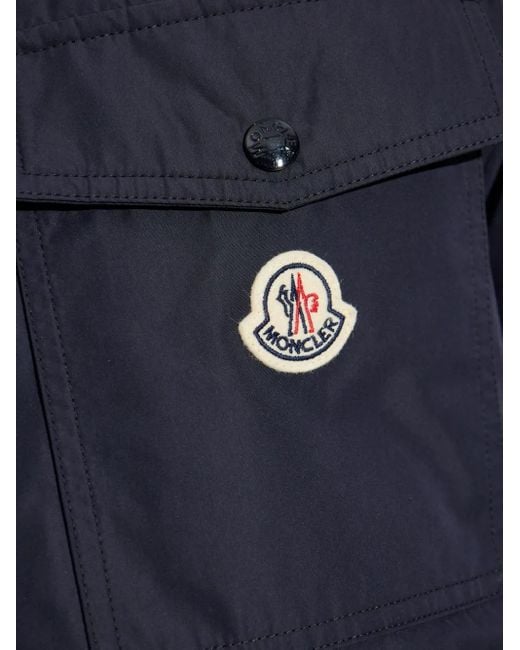 Moncler Jacke Mit Reißverschluss in Blue für Herren