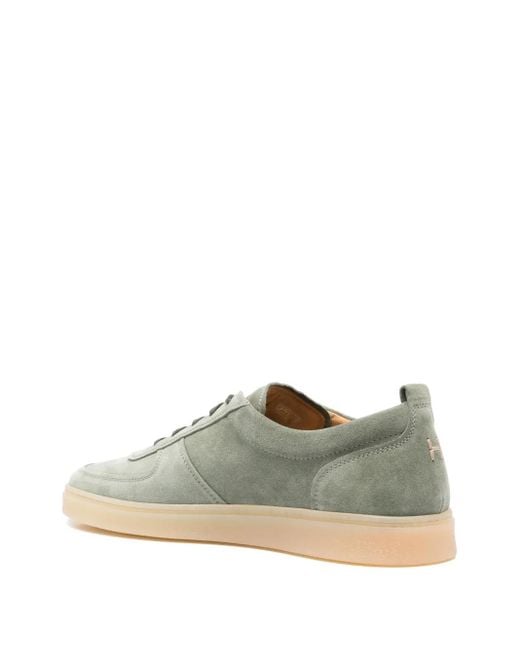 Henderson Green Lace-Up Sneakers for men