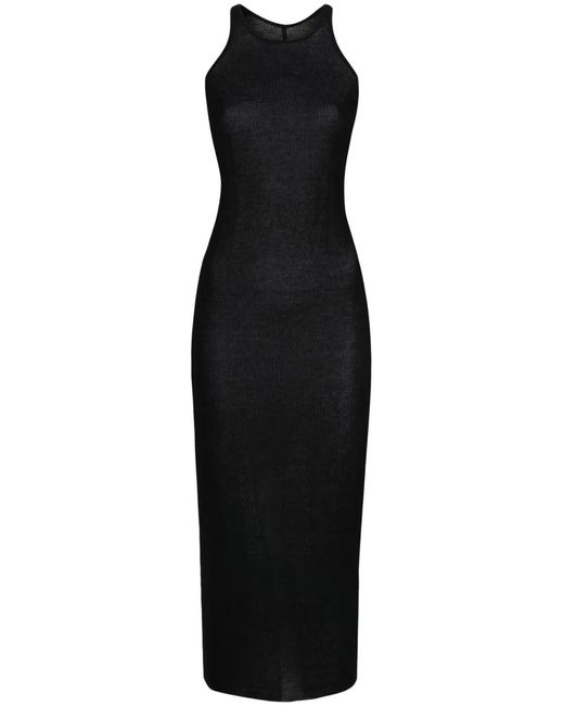 Rick Owens Black Midi Dresses