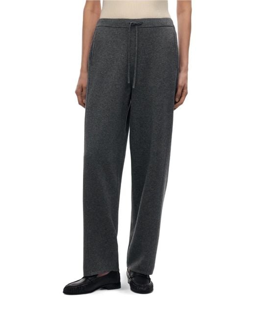 12 STOREEZ Blue Tetris Drawstring Trousers