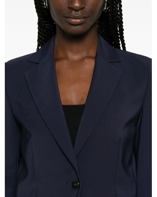 Marella Blue Single-Breasted Suit