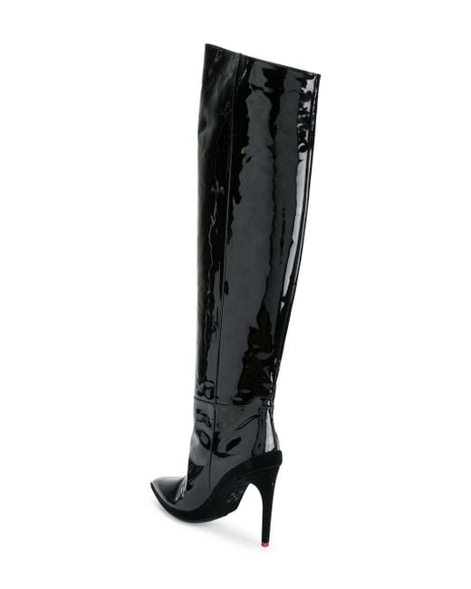 ブーツその他 For Walking Boots - Off White - Leather - Black Off-White For Walking Leather Boots | Black | FARFETCH