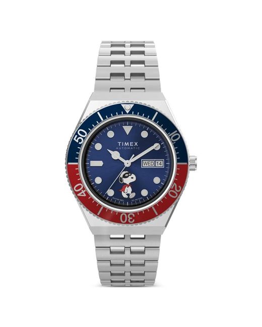 Timex Blue X Peanuts M79 40Mm Watch for men