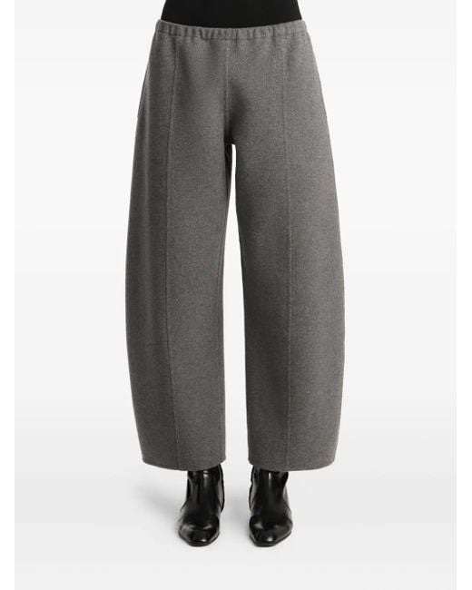 Khaite Gray Hose mit elastischem Bund