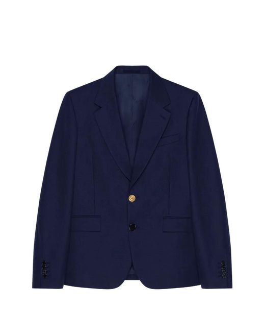 Givenchy Blue Single-Breasted Blazer for men