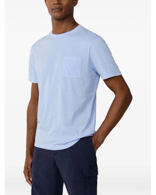 Camiseta Teñida Hackett de hombre de color Blue