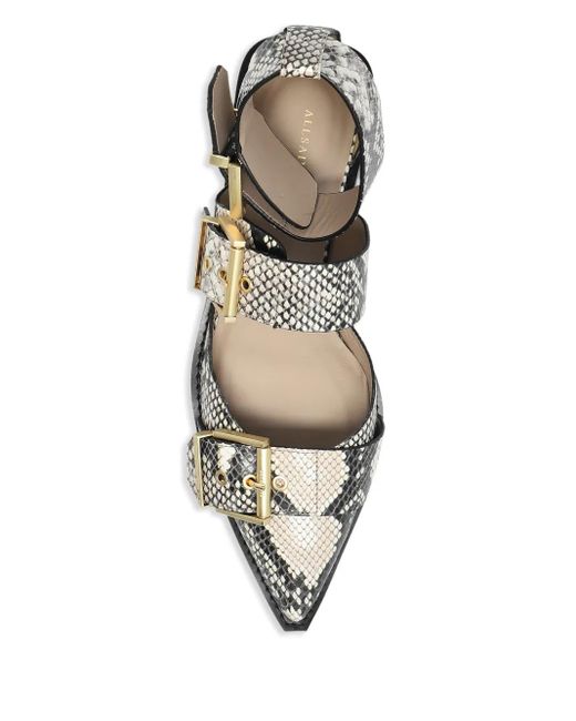 Bailarinas Sutton AllSaints de color Metallic