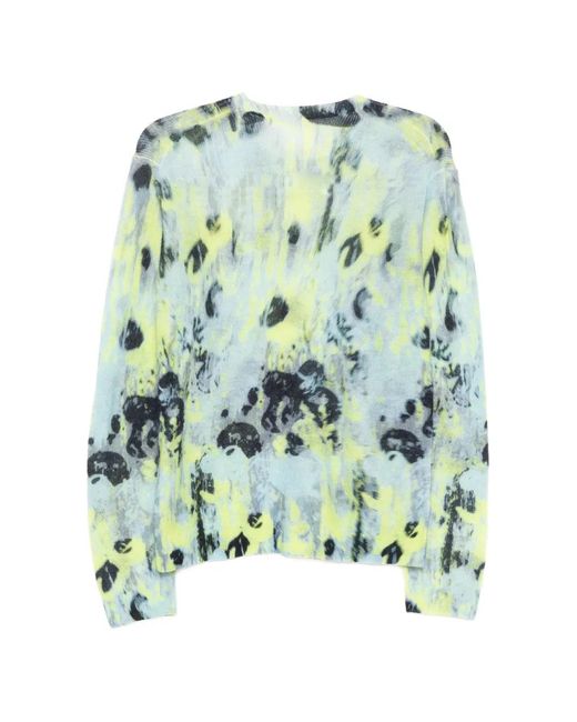 JNBY Green Brushed-Effect Sweater