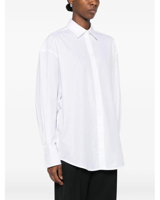 Totême  White Striped Shirt