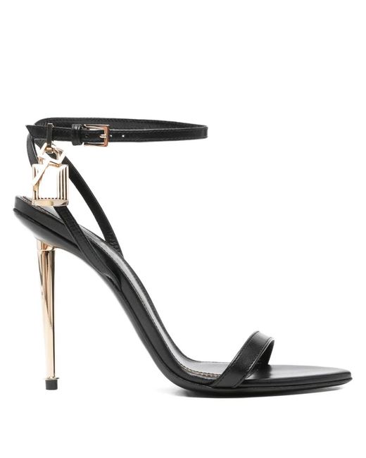 Tom Ford Black Flip-Flop Sandals