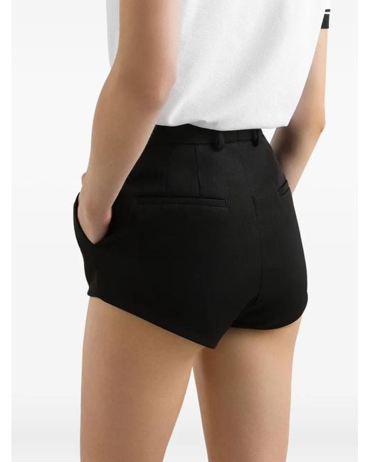 Dolce & Gabbana Black Button Shorts