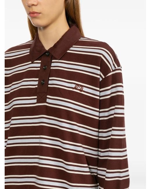 Rag & Bone Striped Collared Top