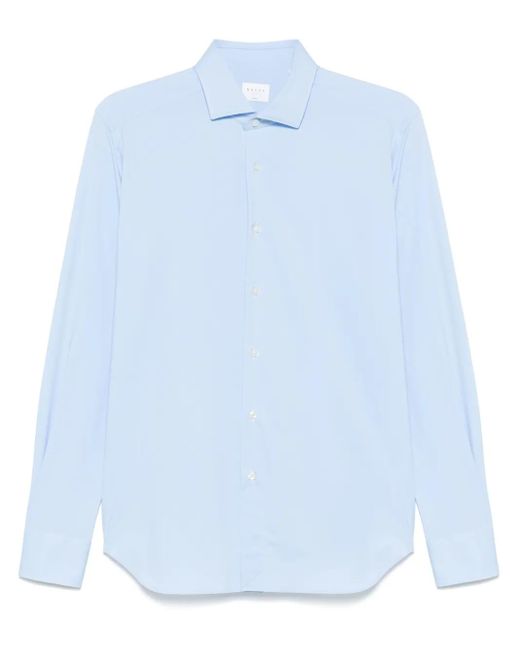 Xacus Overhemd Met Geometrische Print in het Blue voor heren