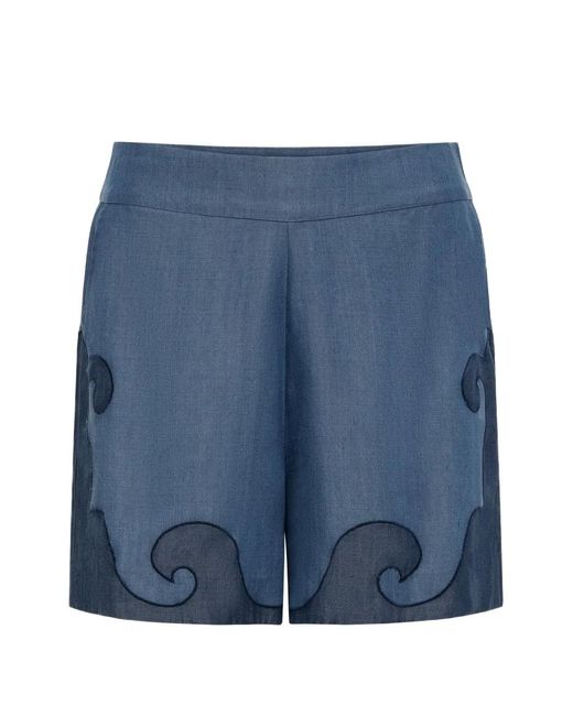 Carolina K Blue Short Roma