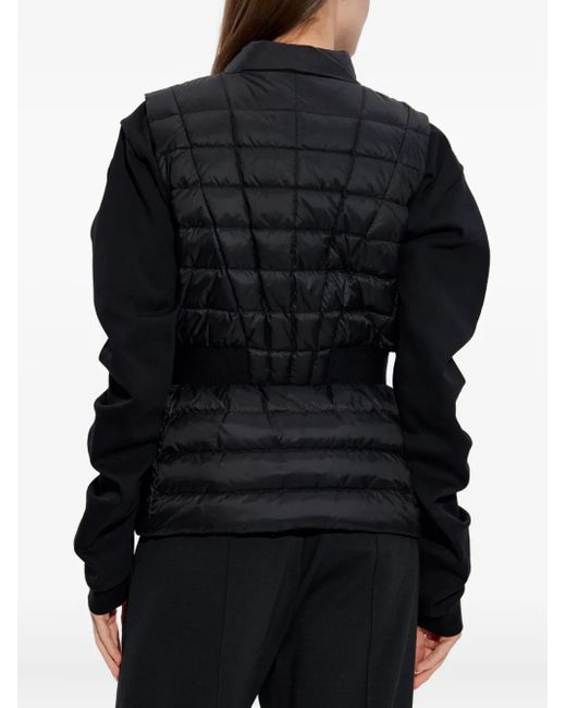 Moncler Black Valmarie Quilted Sleeveless Gilet