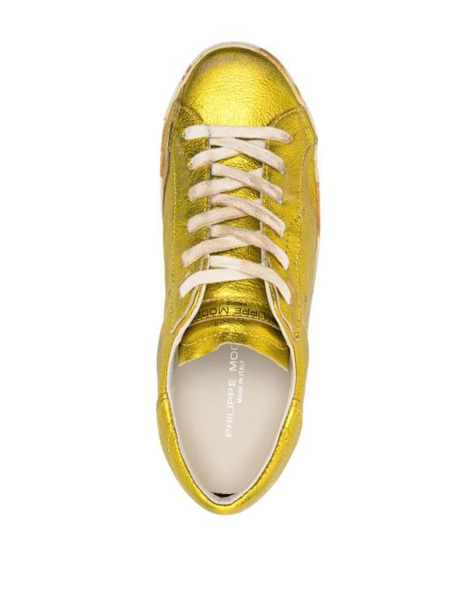 Philippe Model Yellow Prxs Tennis Sneakers