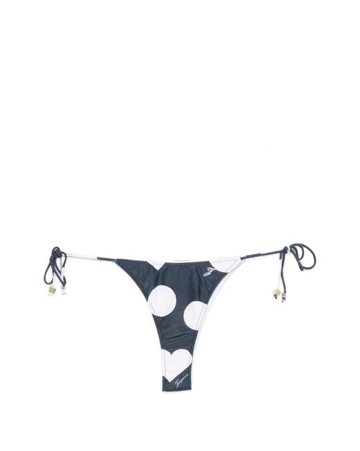 Jacquemus Blue The Triangle Bikini Bottom