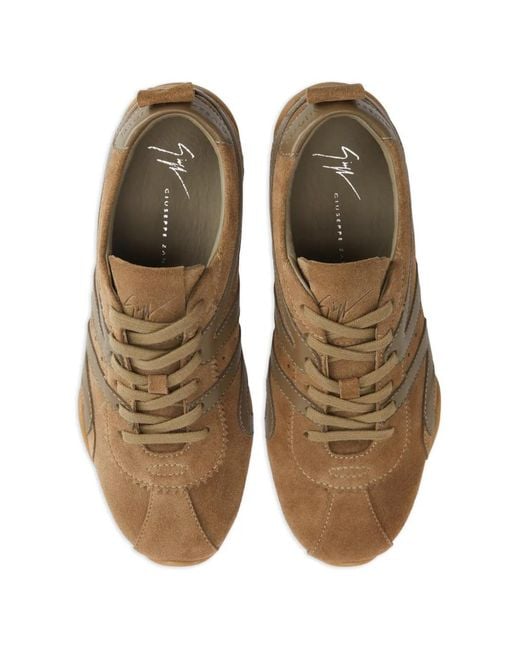 Giuseppe Zanotti Brown Gz-Top Sneakers