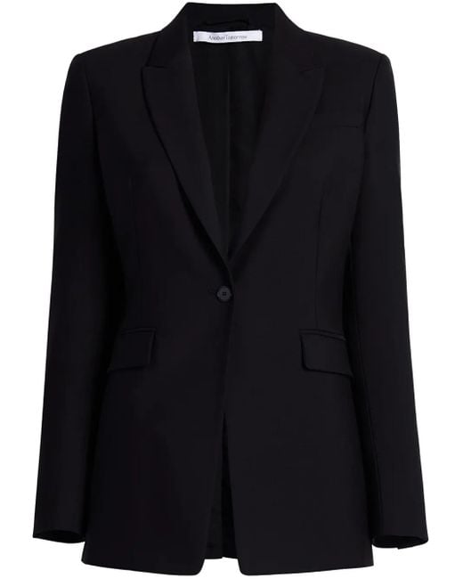 Blazer Con Botones Another Tomorrow de color Black
