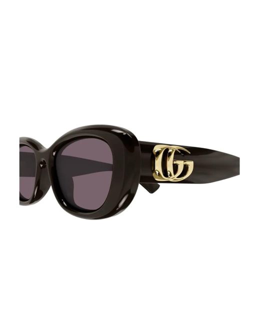 Gucci Black Double G Sunglasses