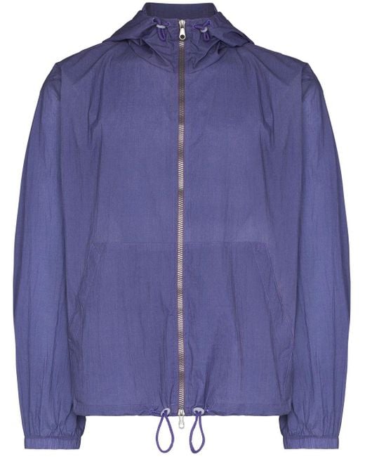 Our Legacy Purple Facility Heat-sensitive Zipped Jacket for men