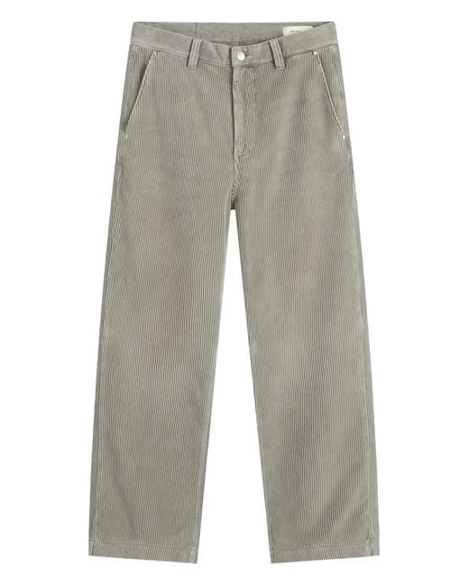 mfpen Gray Cord Trousers for men