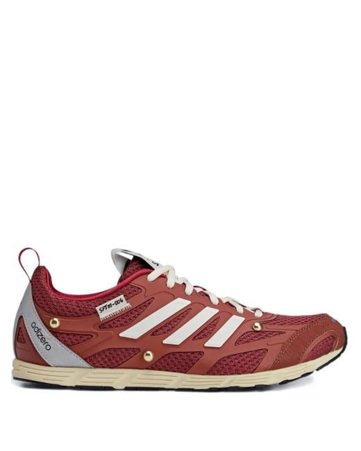 Song For The Mute Red X Adidas Adizero Pr Sneakers
