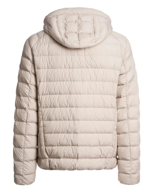 Parajumpers Natural Last Minute Hooded Quilted Jacket for men