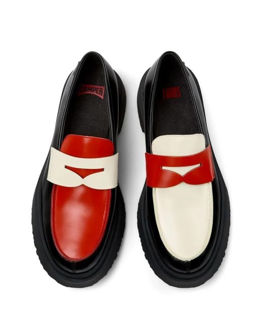 Camper Black Walden Twins Loafers for men