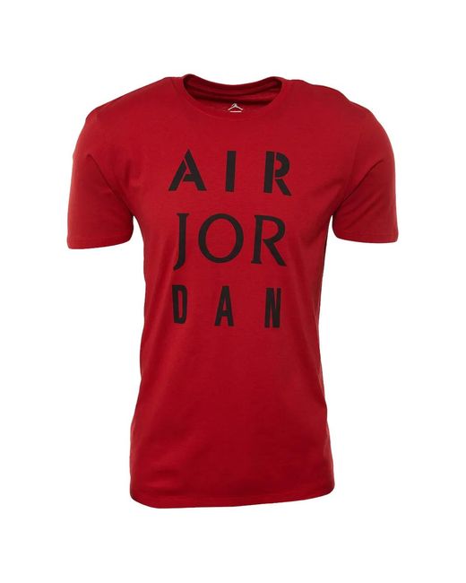 Nike Red Stencil T-Shirt for men