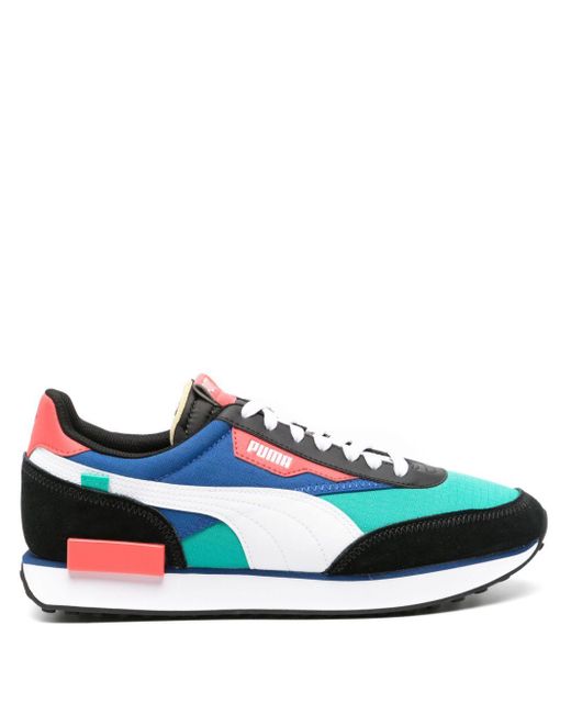 PUMA Blue Future Rider Play On Sneakers
